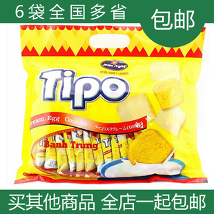  假一罚十休闲零食 进口食品TIPO越南面包干300g 满6包多省包快递