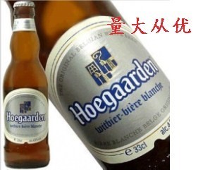  进口比利时啤酒 Hoegaarden福佳白啤酒 330ml*24瓶正品 量大从优