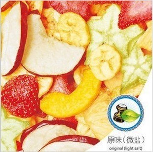  台湾风味 亚细亚果蔬 蔬果萌鲜什锦美容水果脆片原味 水果干