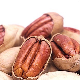  美国山核桃 特级长寿果 碧根500克 中尖 坚果炒货 全国包邮