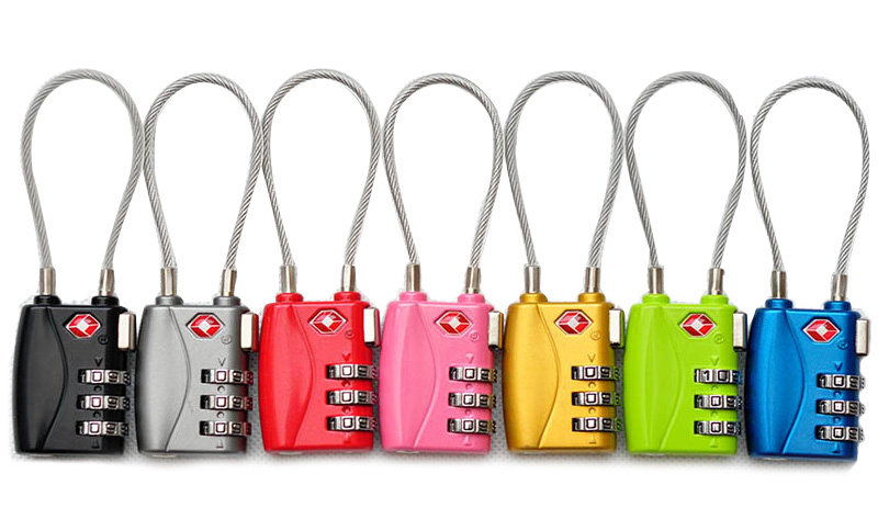 Jiasite abroad travel luggage suitcase trolley case Customs lock anti-theft security combination lock TSA padlock