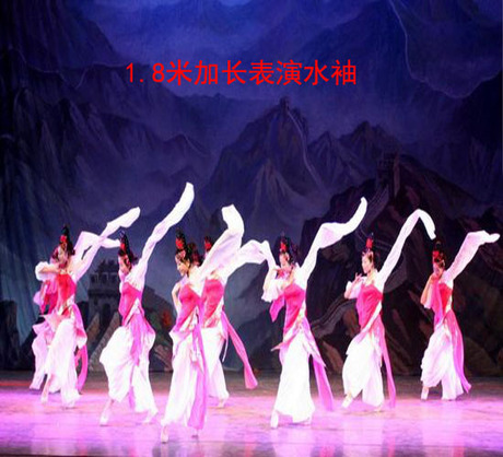 成人少儿中国古典舞民族舞水袖舞蹈练功服纯色