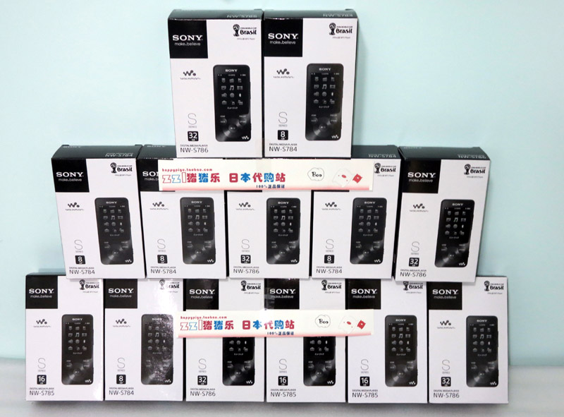 SONY\/索尼 新款 NW-S784 S785 S786 全新日