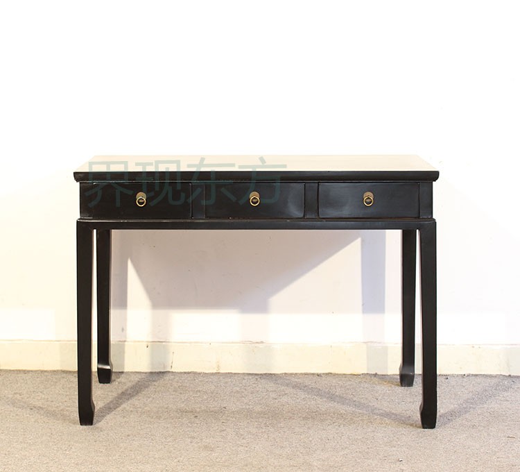 学习桌 现代中式仿古工艺书台 东方古典实木书房装饰书桌12QY100|msdalam kategori perabot kediaman, of Tables, meja - dari Buy2taobao.com untuk memberikan perkhidmatan ejen Taobao profesional membeli