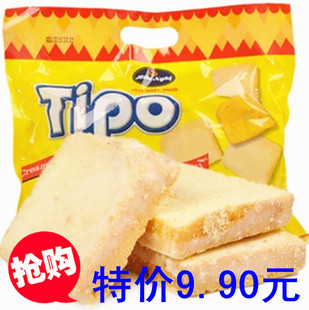  特价 越南特产 Tipo巧克力面包干300克越南进口饼干鸡蛋煎饼