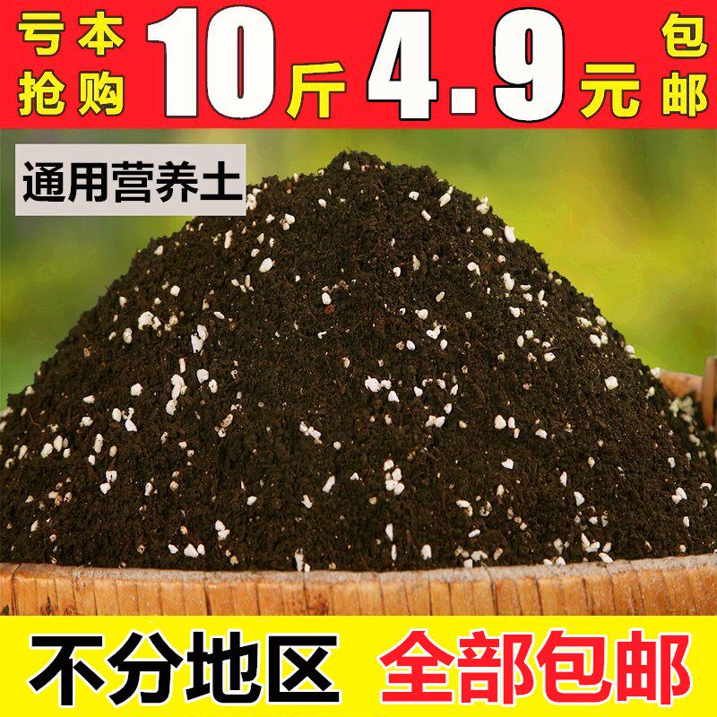 多肉植物营养土养花种菜大包通用土绿萝肥料种植土多肉专用土包邮