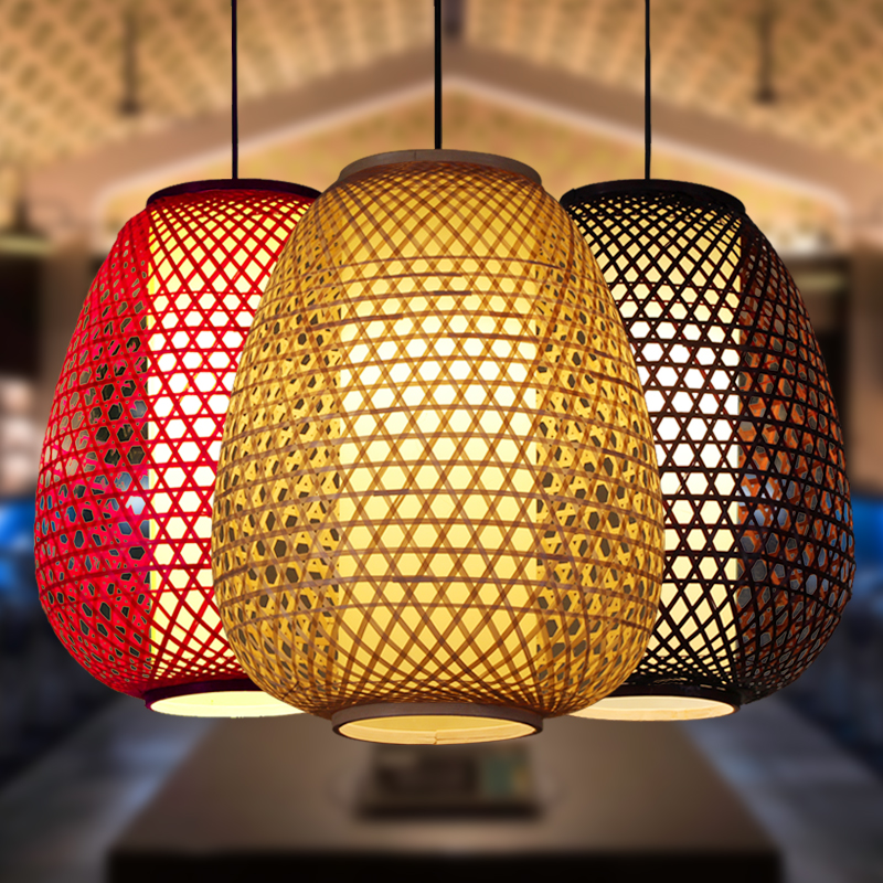 Chinese style To fake something antique manual Bamboo Lampshade lantern a chandelier Lanterns hotel Restaurant Inn theme Restaurant decorate lamps and lanternsin the Decoration main material , Lamps , Chandelier category - from Buy2taobao.com to provide professional Taobao agent buy service