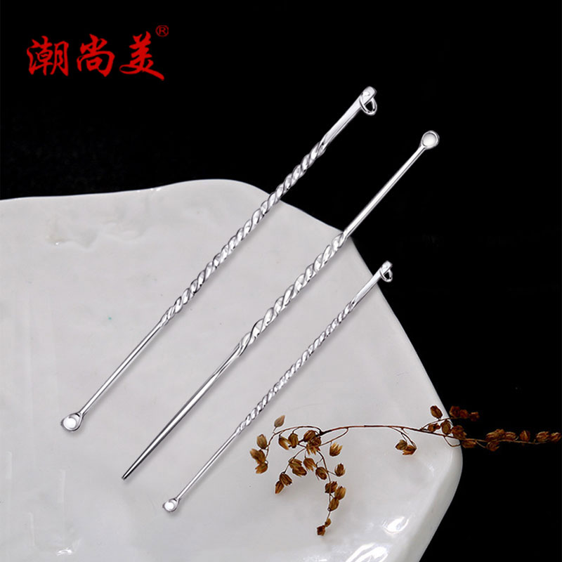 高级定制 纯银螺旋 99足银掏耳朵牙签套装民族风耳挖器耳扒子在类目 家庭/个人清洁工具, 个人洗护清洁用具, 耳勺中 - 来自Buy2taobao.com提供专业的淘宝代购服务