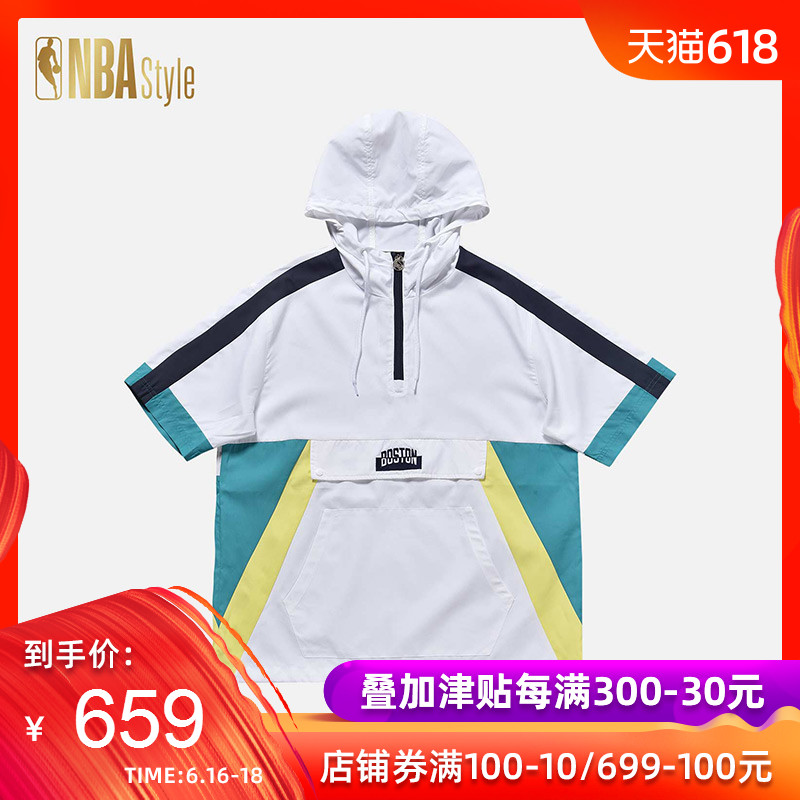 NBA STYLE潮流服饰 凯尔特人队 男女款连帽撞色半袖卫衣|msdalam kategori sukan/pakaian kasual, sweater sukan/pullover - dari Buy2taobao.com untuk memberikan perkhidmatan ejen Taobao profesional membeli