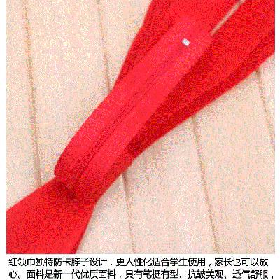 拉链3条 免打结易拉 小学生少先队员 高档加厚纯棉带拉锁红领巾|ruв категории электронный словарь/электрический бумажных книг/канцелярские принадлежности, других культурных товаров - от Buy2taobao.com для оказания профессиональной услуги покупки агента Taobao
