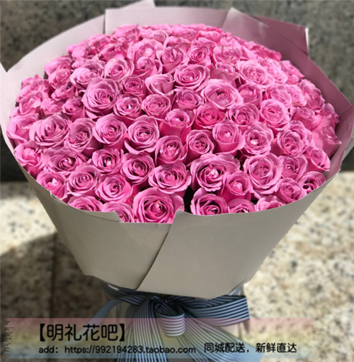 长治鲜花店配送99朵紫玫瑰鲜花速递女友闺蜜妈妈同事生日花阳泉|msdalam kategori penghantaran bunga/bunga simulasi/tumbuhan berkebun, penghantaran bunga (bandar) - dari Buy2taobao.com untuk memberikan perkhidmatan ejen Taobao profesional membeli