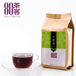  80茶客 养生茶 大麦茶 出口韩国 100g 烘焙型 袋泡茶 买3送1 包邮