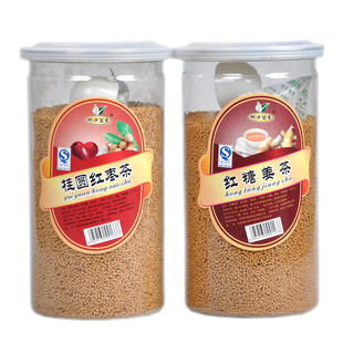  【36元包邮】红糖姜茶+桂圆红枣茶 暖宫驱寒速溶养生茶 660克组合