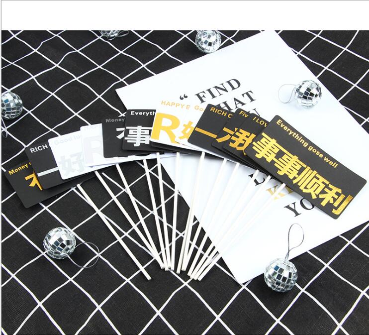 影楼拍照道具创意纸质卡片插牌儿童摄影写真道具时尚装饰烫金卡片|msdalam kategori Aksesori Digital 3C, SLR/aksesori tunggal kamera, Studio Equipment, kain latar belakang - dari Buy2taobao.com untuk memberikan perkhidmatan ejen Taobao profesional membeli