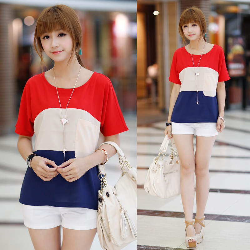 真维斯款2013新款女<em>夏装女装森马</em>款宽松中学