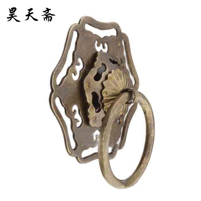 促销昊天斋新中式明清仿古纯铜配件大木门环老式门钹拉手复古把手在类目 基础建材, 家用五金, 拉手, 小拉手中 - 来自Buy2taobao.com提供专业的淘宝代购服务