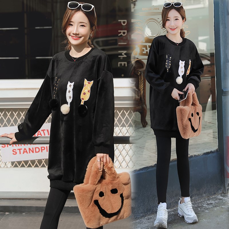 maternity dress spring clothes suit 2019 Early spring Spring go out Two piece set Winter clothes Exorcism Spring Fashionable new patternin the Maternity/Maternal supplies/Nutrition , Maternity , Set category - from Buy2taobao.com to provide professional Taobao agent buy service