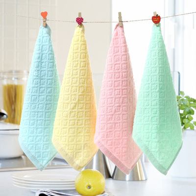 纯棉毛巾方巾儿童洗脸面巾婴幼儿全棉口水巾宝宝幼儿园擦手巾手帕