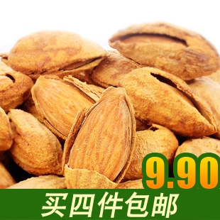  真好吃 超薄壳巴旦木 薄壳杏仁200g 健康/营养/好滋味