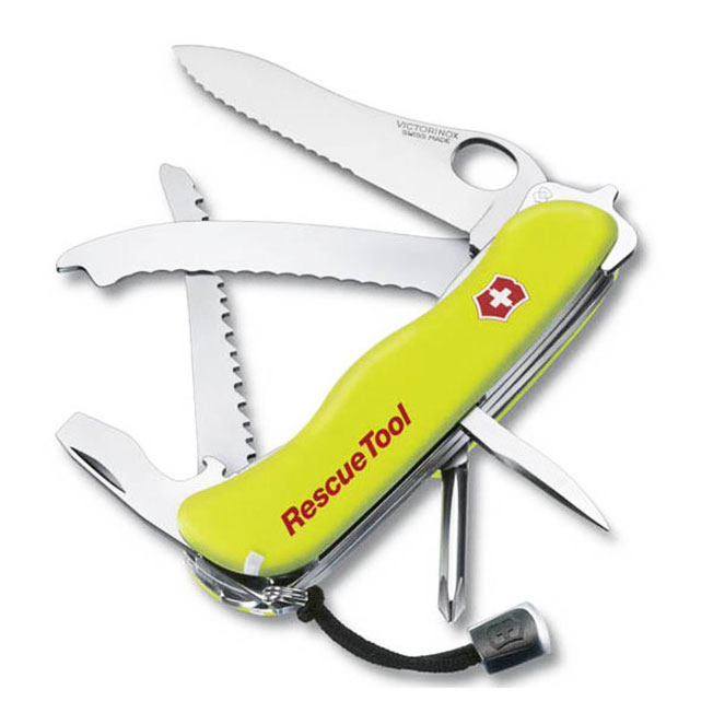 Specials 包邮 Switzerland Saber fluorescence 0.8623.MN knife rescue tool outdoor with lock