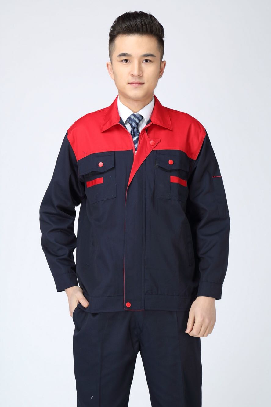 coverall Automobile Service suit summer Labor insurance coverall pure cotton Jumpsuit Long sleeve pure cotton work clothes Crewin the Men's clothing, Set , Tooling uniform category - from Buy2taobao.com to provide professional Taobao agent buy service
