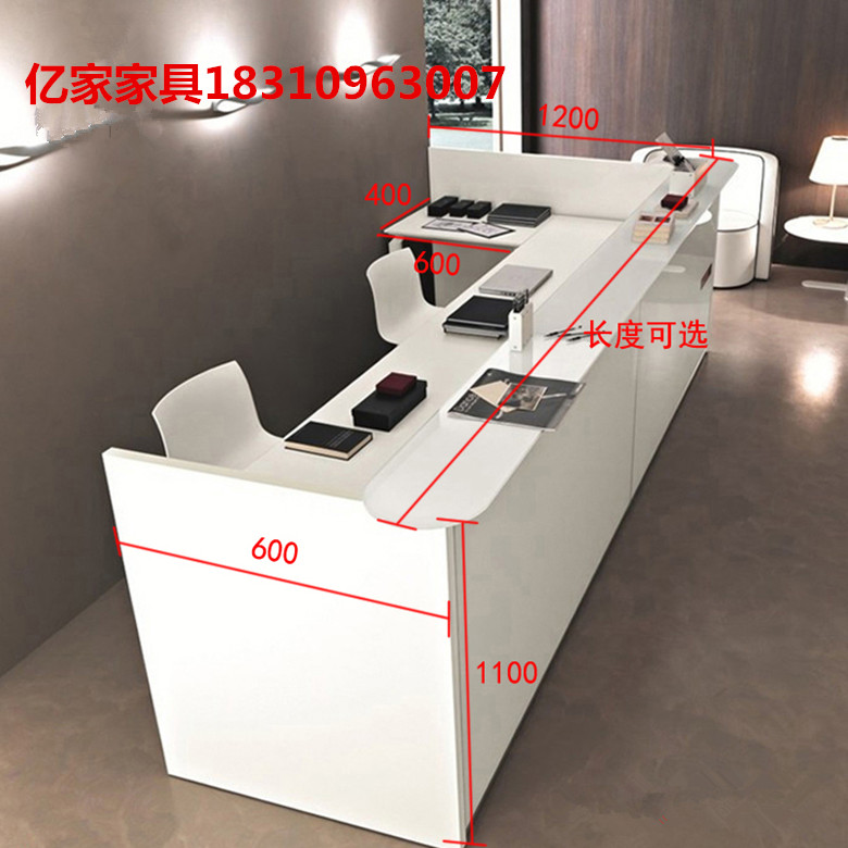 新品前台接待台迎宾台咨询台吧台收银台转角办公桌定制|msdalam kategori Perniagaan/perabot pejabat, perabot pejabat, meja, Penerimaan/Meja depan (baru) - dari Buy2taobao.com untuk memberikan perkhidmatan ejen Taobao profesional membeli