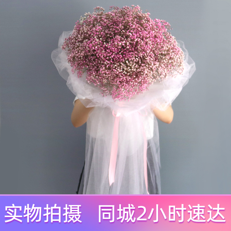 超大混搭满天星花束哈尔滨鲜花速递齐齐哈尔大庆绥化同城生日送店|ruв категории доставка цветов/цветок моделирования/растения садоводства, доставка цветов (город) - от Buy2taobao.com для оказания профессиональной услуги покупки агента Taobao