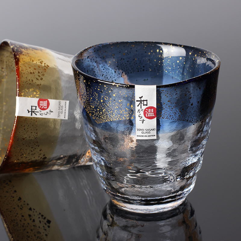 Japan Dongyang Sasaki Imported glass Gold foil warm water Water cup lemon Kung Fu Tea teacupin the Tableware , Tea set , Cup category - from Buy2taobao.com to provide professional Taobao agent buy service