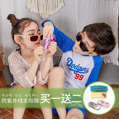 KK树儿童太阳镜男偏光儿童墨镜女宝宝眼镜潮男童女童眼镜个性小孩