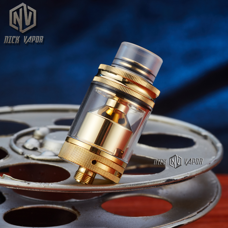 SXK精工24K镀金Petri 佩特里雾化器 DIY 储油