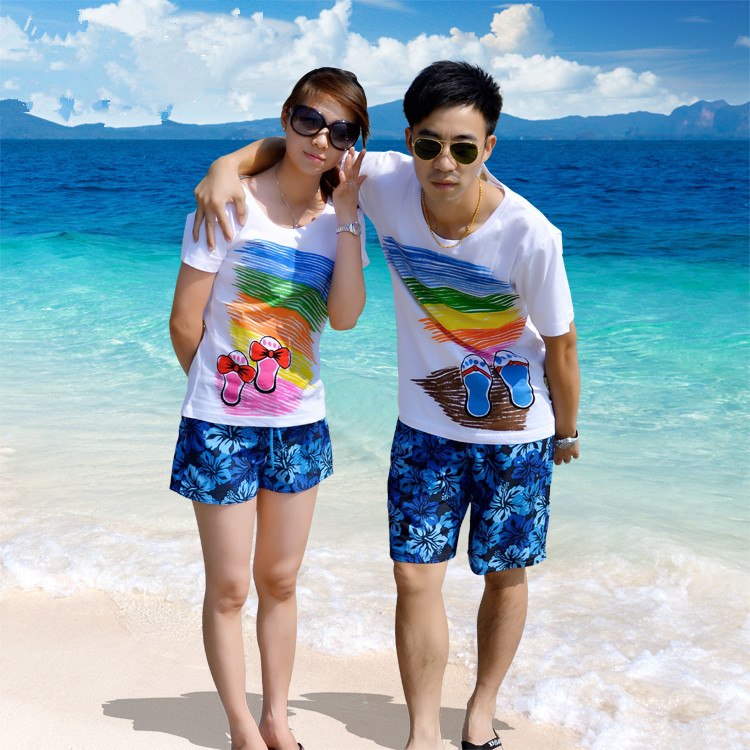 summer man Beach pants Quick drying Five point pants Sanya Seaside on vacation shorts Trend printing lovers Swimmingin the Sports/Yoga/Fitness/Fans supplies , Swim , Beach pants category - from Buy2taobao.com to provide professional Taobao agent buy service