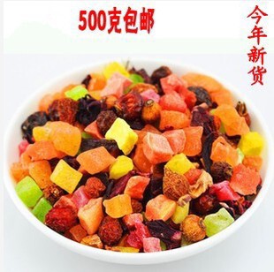 巴黎香榭 花果茶 果粒茶 水果茶 果味茶 水蜜桃味果茶 500g克包邮