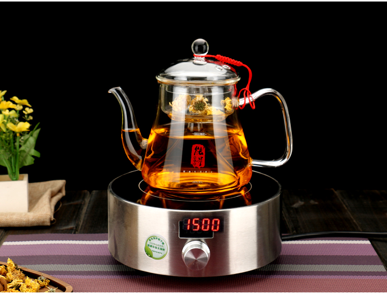 耐熱玻璃蒸茶器 養生壺電陶爐電磁爐玻璃蒸茶器煮茶壺 能量壺在類目 餐飲具, 茶具, 茶壺中 - 來自Buy2taobao.com提供專業的淘寶代購服務