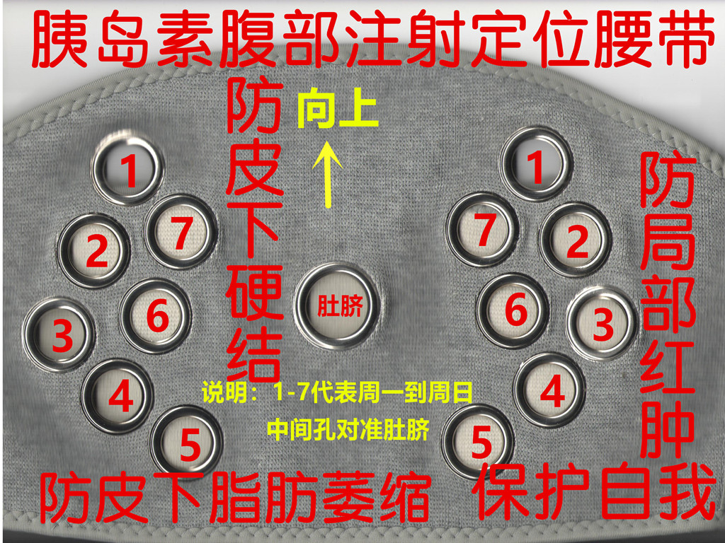 胰岛素腹部注射定位卡 腹部注射腰带,防红肿 防结块 防脂肪萎缩在类目 个人护理/保健/按摩器材, 家用保健器材, 保健护具(护腰/膝/腿)中 - 来自Buy2taobao.com提供专业的淘宝代购服务