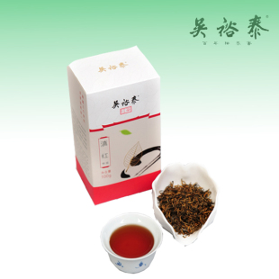  吴裕泰茶庄茶叶 金丝滇红特级盒装红茶 年新茶 甘醇美容暖胃
