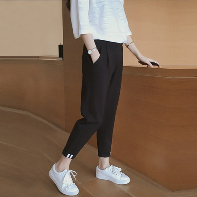 Spring and summer pregnant woman Ninth pants Spring and autumn payment Exorcism Easy leisure time summer Thin section 2019 fashion Chao Ma Pant childin the Maternity/Maternal supplies/Nutrition , Maternity Pants/Prop belly pants category - from Buy2taobao.com to provide professional Taobao agent buy service