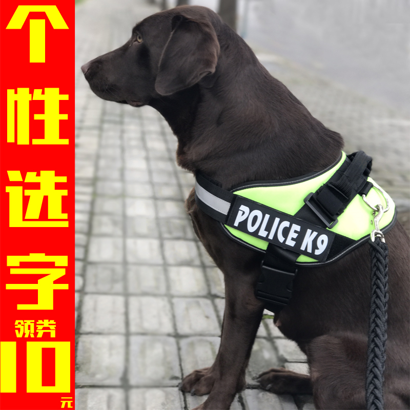 K9胸背带项圈狗链子金毛用品萨摩耶拉布拉多中型大型犬狗狗牵引绳在类目 宠物/宠物食品及用品, 猫/狗日用品, 家用牵引带中 - 来自Buy2taobao.com提供专业的淘宝代购服务