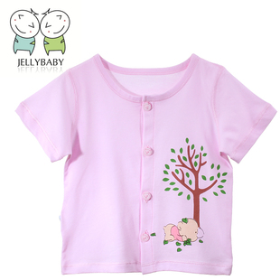JELLYBABY婴儿衣服装夏季0-1岁 男女宝宝儿