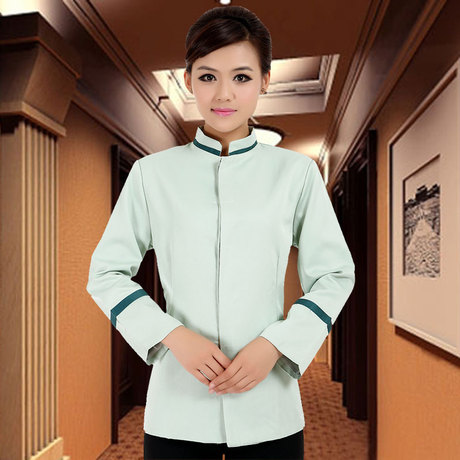 物业保洁服长袖清洁工作服酒店宾馆客房清洁阿
