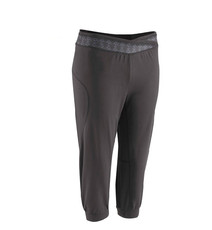 Штаны для фитнеса Декатлон женское высокая-конец