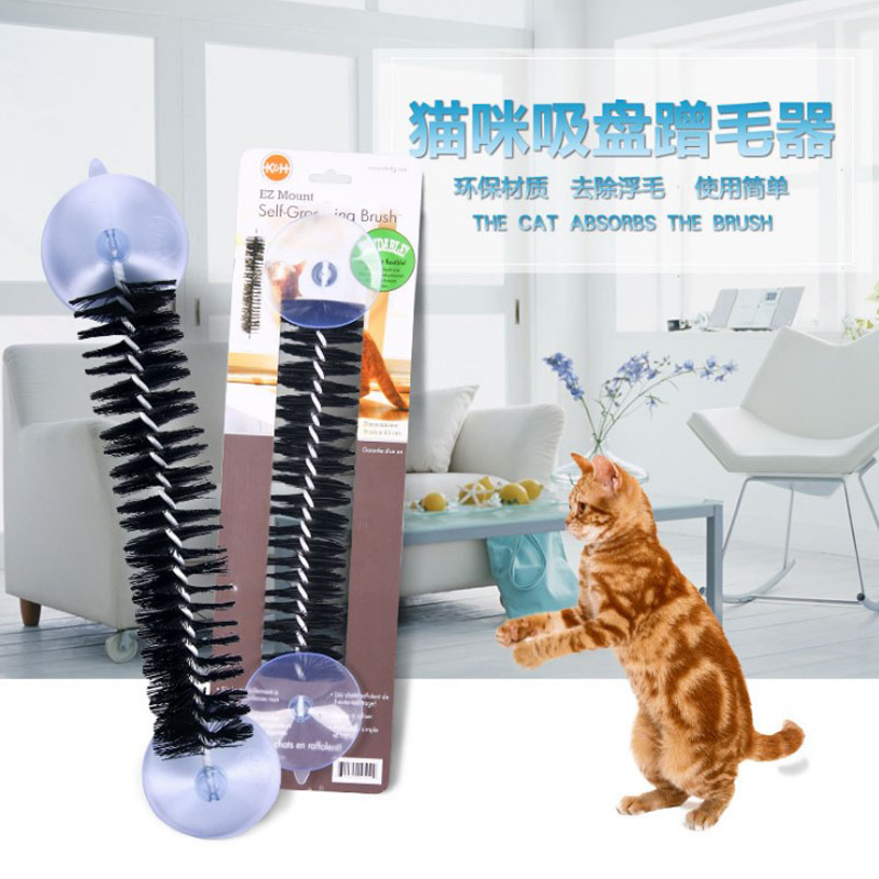 美国K&H猫咪蹭痒器墙角蹭毛器猫用猫刷毛抓痒固定蹭脸挠痒痒用品在类目 宠物/宠物食品及用品, 猫/狗玩具, 猫抓板中 - 来自Buy2taobao.com提供专业的淘宝代购服务