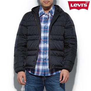  Levi's李维斯男士连帽羽绒服原价1499 70481-0001