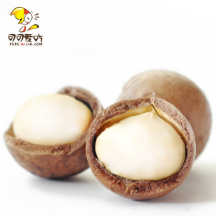  【可可爱吃】坚果零食干果 特价奶油味夏威夷果送开果器185g
