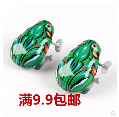 发条玩具发条青蛙铁皮8090跳跳6-12个月成人会跑爬行弹跳宝宝上劲在类目 玩具/童车/益智/积木/模型, 户外运动/休闲/传统玩具, 其他户外休闲玩具中 - 来自Buy2taobao.com提供专业的淘宝代购服务