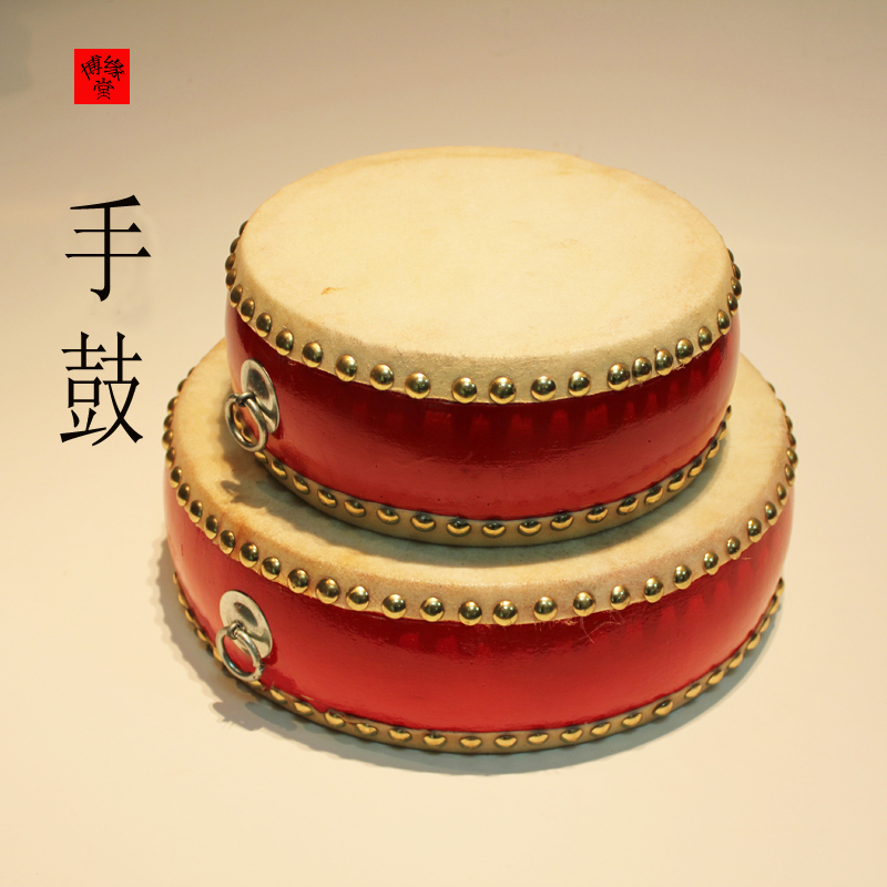手鼓扁鼓小鼓乐器 盘鼓腰鼓堂鼓打鼓 6寸8寸优质头层牛皮鼓|msdalam kategori Alat muzik/Guitar/Piano/Fitting, National Instruments, Drum - Gendang Etnik, Gendang - dari Buy2taobao.com untuk memberikan perkhidmatan ejen Taobao profesional membeli