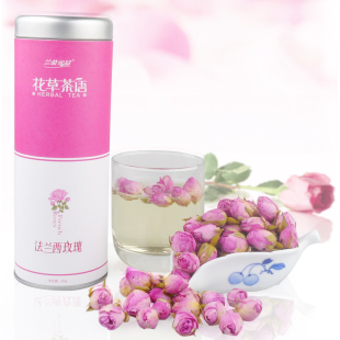  花草茶 玫瑰花茶 特级精选 粉红法兰西玫瑰 花茶 【买2送1】包邮