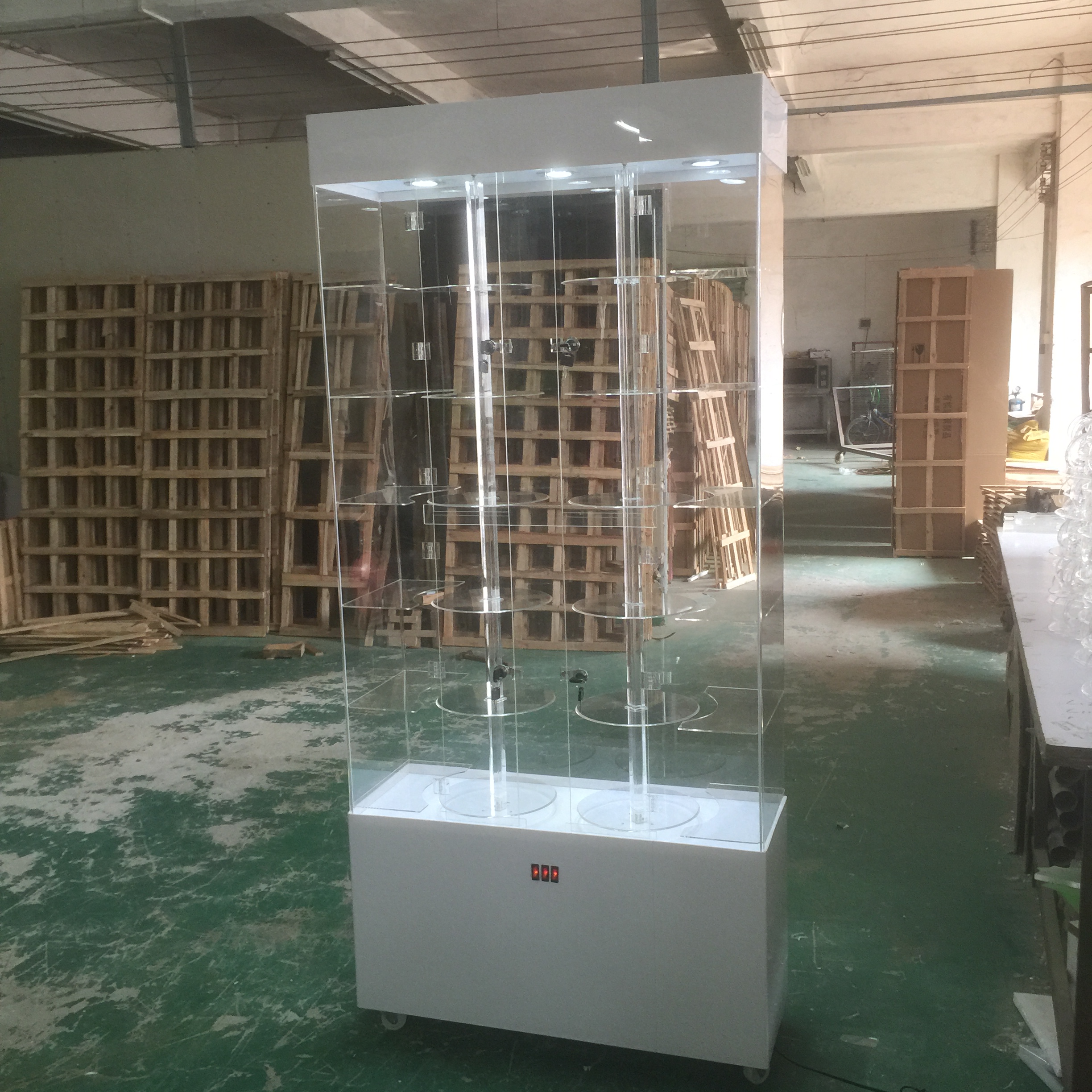 配件有机玻璃展示柜香水饰品样板旋转展柜柜子化妆品亚克力展示柜|msdalam kategori Perniagaan/perabot pejabat, rak/Showcase, pameran Fine/Showcase - dari Buy2taobao.com untuk memberikan perkhidmatan ejen Taobao profesional membeli