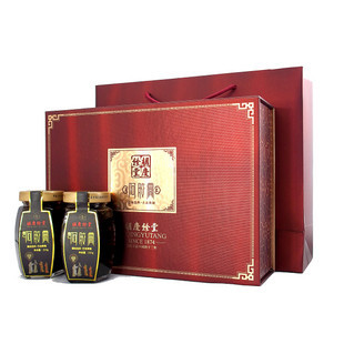  胡庆余堂 阿胶膏 210克×2瓶阿胶膏方精致礼盒 包邮 送礼佳品