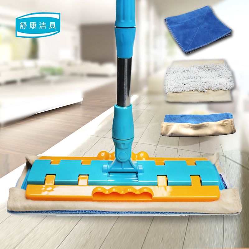 Weishukang suit Plastic Flat mop Stainless steel Expansion bar Cloth clip towel Flat Mopin the Family/Personal Cleaning Tools , Housework/Floor cleaning equipment , Flat mop category - from Buy2taobao.com to provide professional Taobao agent buy service