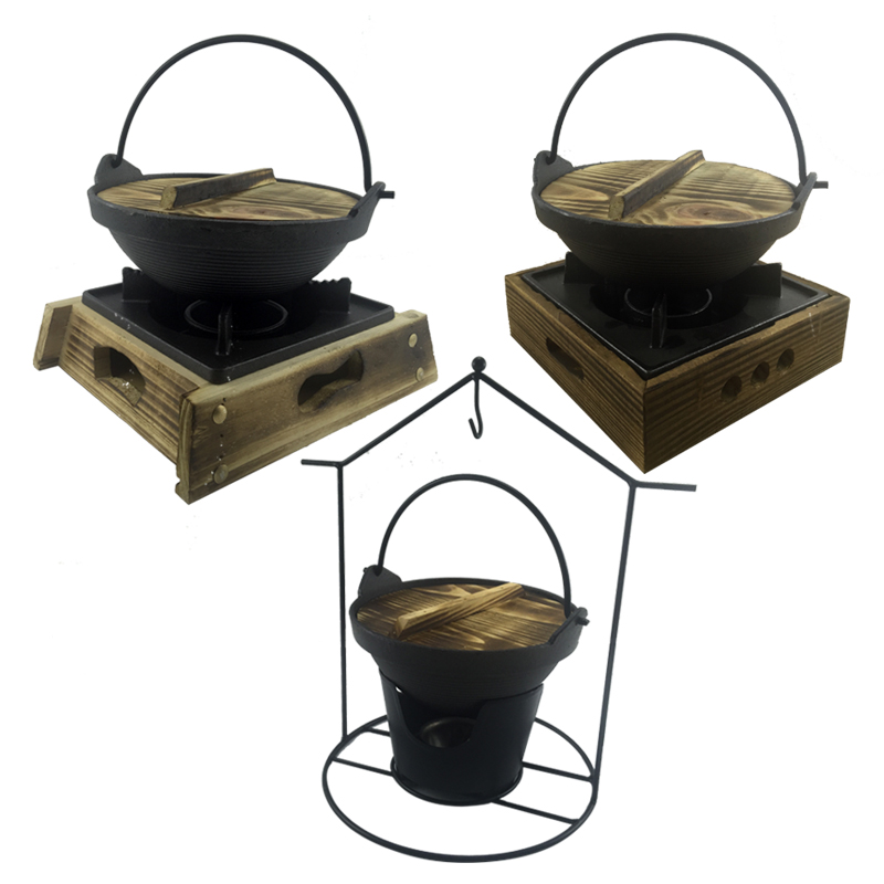 thickening cast iron Gallows Alcohol stove Square portable Thread Iron pot Small hot pot Clay Pot Iron pot Hanging potin the Kitchen/Cooking utensils , Cooking utensils , Cookware/Pot/Kettle , Stockpot category - from Buy2taobao.com to provide professional Taobao agent buy service